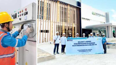 PLN Pasok Daya 555 kVA Dukung Operasional Gedung Baru RSUD Kwaingga Arso