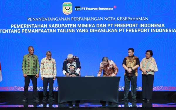 Teken MoU dengan Pemkab Mimika: PTFI Terus Konsisten Dukung Masyarakat Sejahtera 2 PTFI Pemkab Mimika Teken MoU2