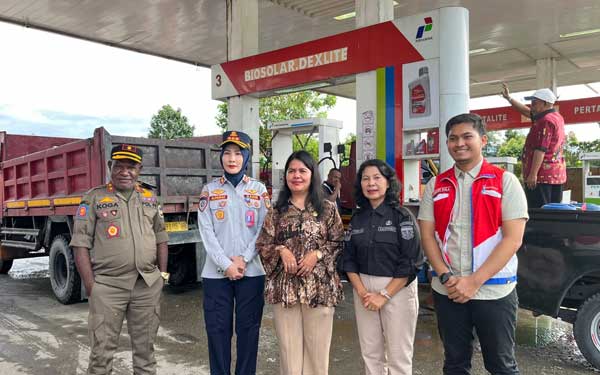Pastikan Penyaluran BBM Tepat Sasaran, Pemkab Mimika Bentuk Tim Awasi 4 SPBU 1 Pemkab Mimika Tim Awasi 4 SPBU