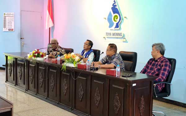 Serius Benahi Air Bersih, Pemkab Mimika Studi Tiru ke Perumda Toya Wening Surakarta 1 Pemkab Mimiki Studi Tiru Surakarta