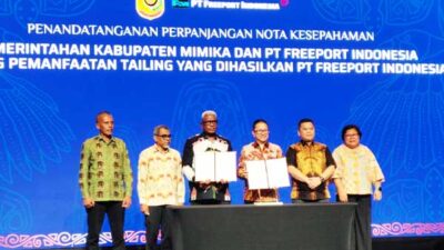 Pemkab Mimika, PTFI dan YPMAK Perkuat Kolaborasi Pembangunan, Begini Detailnya 15 Pemkab PTFI YPMAK Teken MoU JKT2