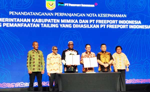Pemkab PTFI YPMAK Teken MoU JKT2