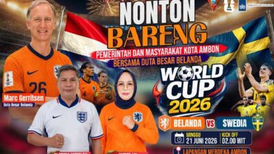 Pemkot Ambon gelar Nobar Pildun 2026