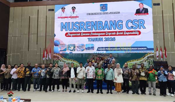 Pemkot Sorong Musrenbang CSR 2026