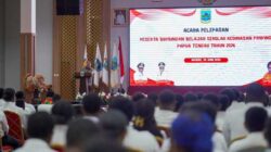 Lepas Siswa Bimbel Sekolah Kedinasan OAP 2026, Gubernur Papua Tengah Titip Pesan Ini 2 Pemprov Papua Tengah Pelepasan Siswa BIMBEL
