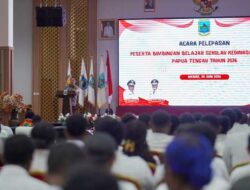Lepas Siswa Bimbel Sekolah Kedinasan OAP 2026, Gubernur Papua Tengah Titip Pesan Ini