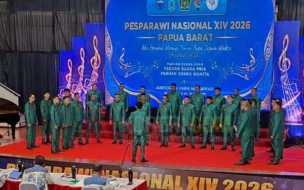 Pesparawi Nas Manokwari PS PBD Memukau
