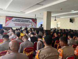 Polda PB Gelar Pra Ops Mansinam, Siagakan 811 Personil Amankan PESPARAWI Nasional XIV