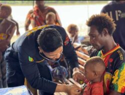 Bakti Kesehatan Polda Papua Tengah Layani Ratusan Warga di Mimika