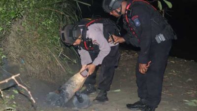 Polda Papua Penemuan Bom UXO di Sentani