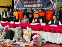 Intensif Berantas Peredaran Narkotika, Polda Papua Tersangkakan 151 Orang
