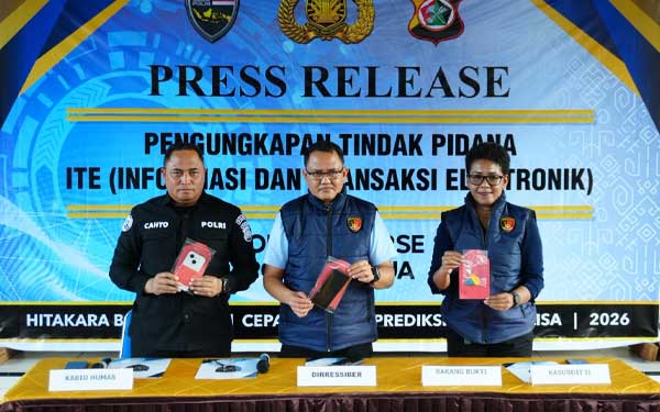 Polda Papua Ungkap Kasus Peyebaran Video Asusila