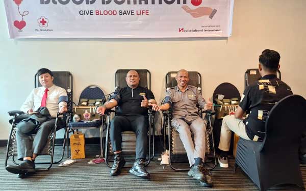 Swiss Bel Hotel Ambon Donor Darah