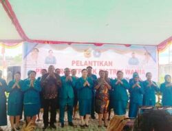 Resmi Dilantik, Pengurus PKK Wania Diminta Fokus Sejahterakan Masyarakat