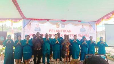 TP PKK Distrik Wania Dilantik