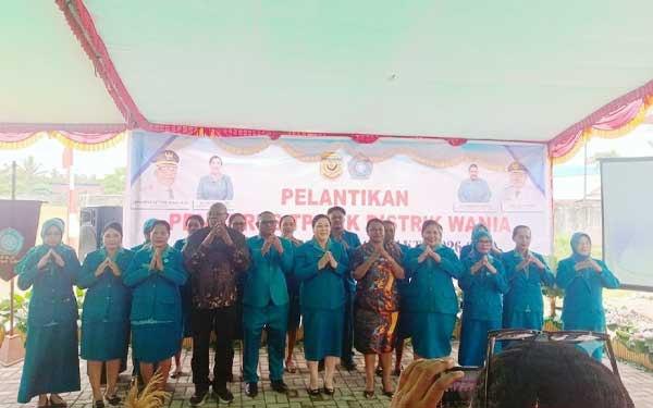 TP PKK Distrik Wania Dilantik