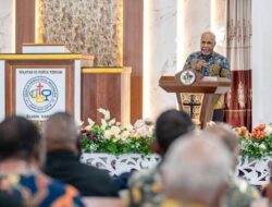 Gubernur Papua Tengah: Gereja Mitra Strategis Bangun Masyarakat Damai dan Sejahtera