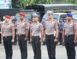 HUT Bhayangkara ke-80, 96 Personel Polresta Sorong Kota Terima Kenaikan Pangkat