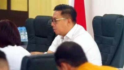 18 Abdul Hamid Payapo BPJN Malut Rapat Evaluasi