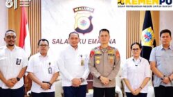 Perkuat Sinergi, Plt Kepala BPJN Kunjungi Polda Maluku 5 BPJN Mal Kunjungi Polda Mal