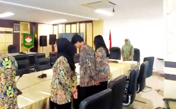 BPJN Malut Pelantikan Jab Fungsional CPNS
