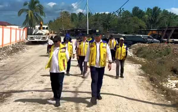 BPJN Malut Tinjau Akses Jalan Menuju Sekolah Rakyat Halut