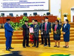LKPJ Bupati Mimika 2025: Realisasi Pendapatan Daerah 98,23 persen, PAD Lampaui Target