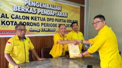 Musda VI Golkar Kota Sorong: David Hehanussa Berpotensi Balon Tunggal Ketua 2 David Hehanussa Balon Tunggal Ketua Golkar Kota Sorong