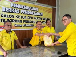 Musda IV Golkar Kota Sorong: David Hehanussa Berpotensi Balon Tunggal Ketua