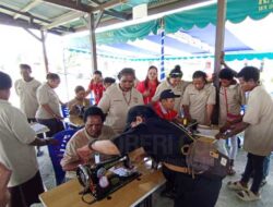Maskimalkan Dana Otsus, Disperindag Mimika Latih Jahit-Menjahit Perkuat Ekonomi OAP