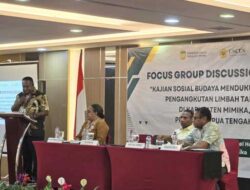 Soal Review Masterplan Tailing PTFI, Bupati Mimika Serius Ingatkan Hal Ini