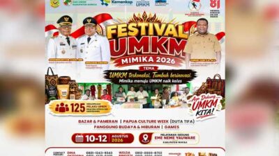 Festival UMKM Mimika 2026 Dongkrak Ekonomi Lokal, 125 Pelaku Siap Naik Kelas 15 Festival UMKM Mimika2026