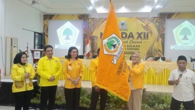 Terpilih Aklamasi, Febry Andjar Sah Nahkodai Golkar Kabsor: Ini Komitmennya ! 14 GLKR