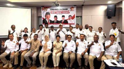 Gerindra Papua Konsolidasi di Biak Supiori