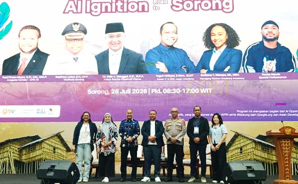 KEPPOKP-Grasberg Academy dan Mitra Kolaborasi Perluas Literasi AI untuk Generasi Muda PBD 1 Grasberg Academy Pelatihan AI Sorong PBD