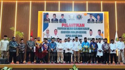 Gubernur Elkam Harap Gemira Perkuat Sinergitas Antar Organisasi Islam di PBD 14 Gub PBD Elkam Pelantikan GEMIRA PBD