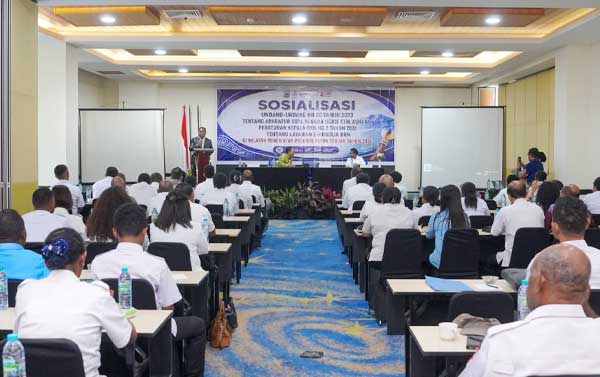 Gub PT ASN Tinggalkan Cara Kerja Lama