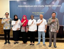 Buka Pelatihan Penguatan Kapasitas UMKM Perempuan Maluku, Wawali Ely Dorong Ini