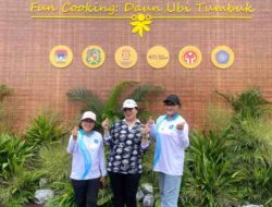 Ketua PKK Kota Ambon Meriahkan Fun Cooking Ubi Tumbuk di Rakernas APEKSI 2026