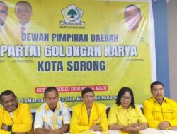 Pendaftaran Calon Ketua DPD Partai Golkar Kota Sorong Resmi Dimulai, Prioritaskan Kader