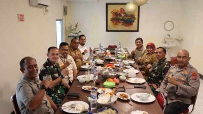 Silaturahmi Pangdam XVIII/Kasuari Bersama Kapolda PBD dan Forkopimda Wujud Sinergitas 14 IMG 20260714 WA0005