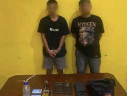 Satresnarkoba Polresta Sorong Kota Tangkap Dua Pelaku Pengedar Sabu