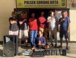 Polsek Sorong Kota Berhasil Ringkus Pelaku Curat Bobol Rumah di Klaligi