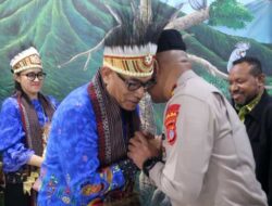 Resmi Jabat Kapolda PBD, Brigjen Pol. Audie Latuheru Tiba di Bumi Kasuari