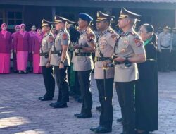 Kapolda Papua Tengah Lantik Sejumlah PJU, Ada Pesan Khusus ke 2 Kapolres Baru