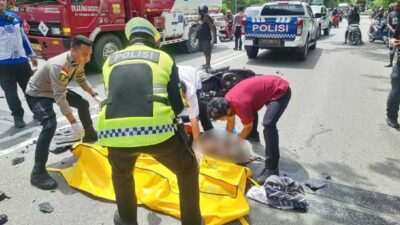Laka Ringroad Abepura Pemotor Nyawa Melayang