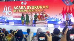 Lisa Wattimena Hadiri Puncak HUT ke 46 Dekranas di Makassar 5 Lisa Wattimena HUT ke 46 Dekranas