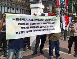 Massa Papua Demo di Kemendagri: Bawa 5 Tuntutan-Desak Hormati Putusan MK