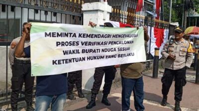 Massa Papua Demo di Kemendagri: Bawa 5 Tuntutan-Desak Hormati Putusan MK 16 Massa Papua Demo di Kemendagri Wbup Nduga