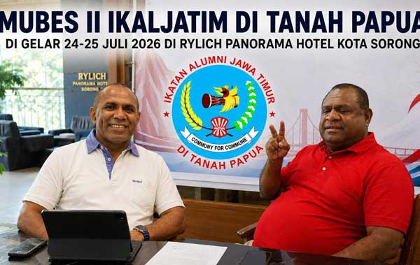 Mubes II IKALJATIM Digelar Pekan Depan, Bakal Dihadiri Sejumlah Tokoh Penting 1 Mubes IKALJATIM di Tanah Papua 2025